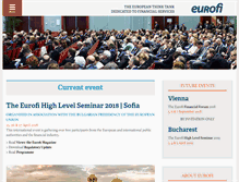 Tablet Screenshot of eurofi.net